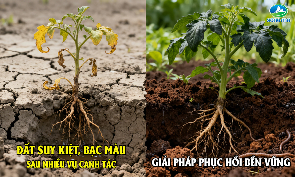 5 dấu hiệu đất suy kiệt, bạc màu sau nhiều vụ canh tác và cách cải tạo hiệu quả