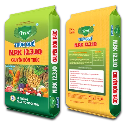 TRÙN QUẾ VRAT NPK 12-3-10 (hạt xanh)