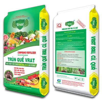 TRÙN QUẾ VRAT NPK RAU, CỦ, QUẢ (bột)