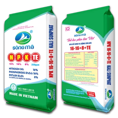 SÔNG MÃ NPK 16-16-8+TE