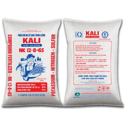 PHÂN DÚI TRÙN QUẾ VRAT NK 12-8+6S (đỏ) 20Kg